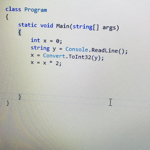 - (programmieren, C Sharp)