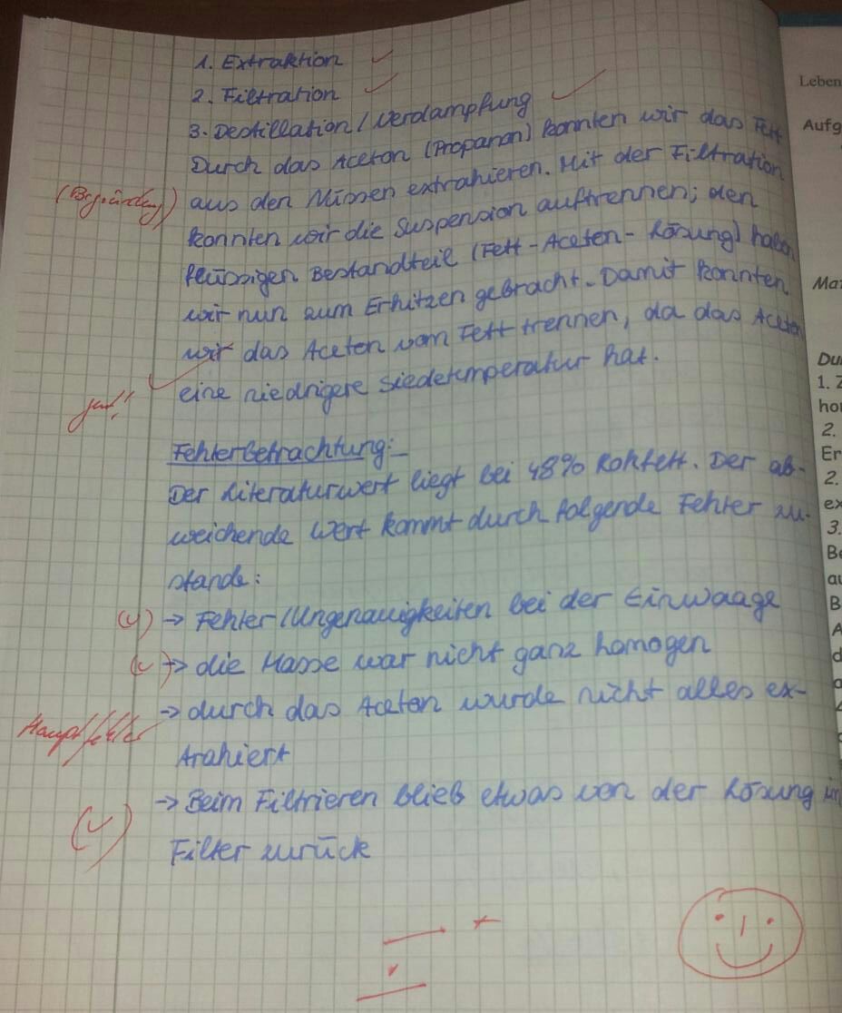 Wie schreibt man ein richtiges Protokoll in Chemie? (Schule ...