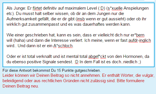 Meine Antwort :) - (WhatsApp)