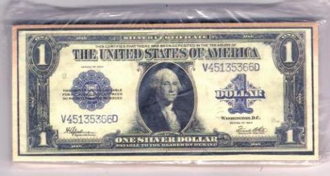 Silver Dollar Schein Von 1923