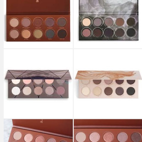 Einige Zoeva Paletten - (Preis, Make-Up, Lidschatten)
