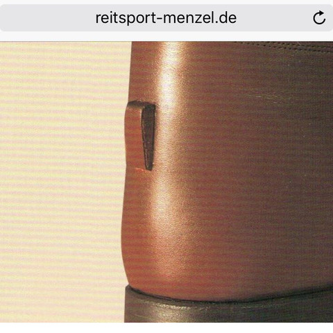 Da sieht man es ganz gut - (reiten, Spitze, Reitstiefel)