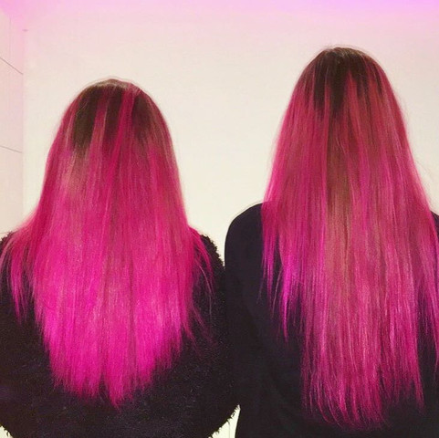 haare farben mit krepppapier beauty