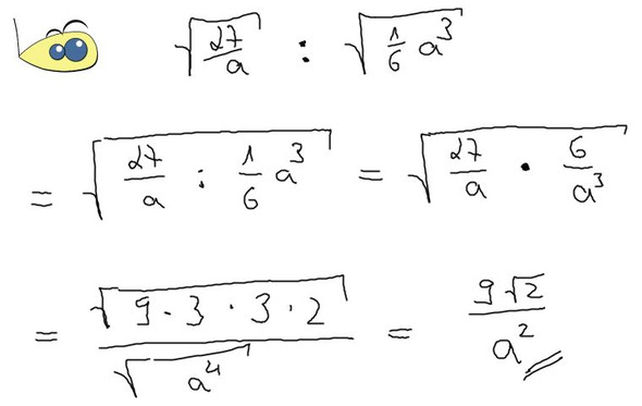 Aufgabe gezeigt - (Mathe, Mathematik, Wurzel)