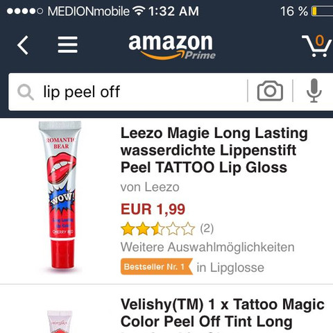 Sind aber nicht sooo meins, hab selbst eins, sehr fleckig. - (Beauty, Make-Up, Lippenstift)