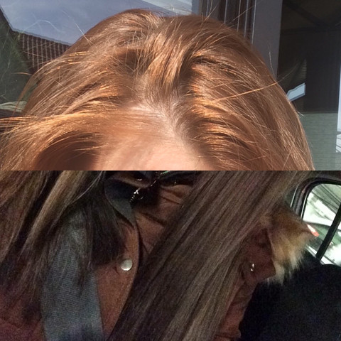 color b4 um meine hellere haarfarbe