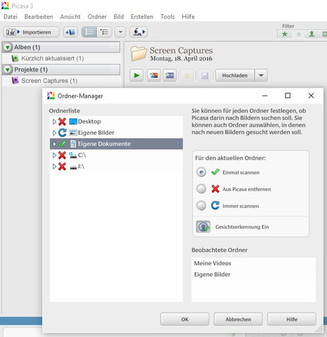Wie Kann Ich Den Automatischen Import In Picasa Verhindern Computer Foto Google