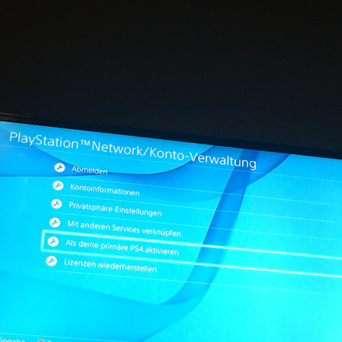 Einstellung PlayStation Network Konto Verwaltung - (Fifa, Fifa 17)