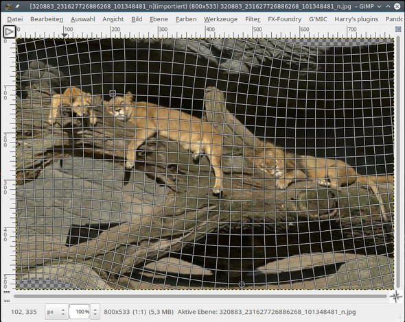 N-Punkt-Verschiebung bei Gimp 2.9 - (Internet, kostenlos, Fotografie)