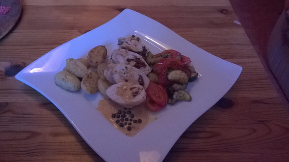 Geflügelrouladen - (Rezept, abendessen)