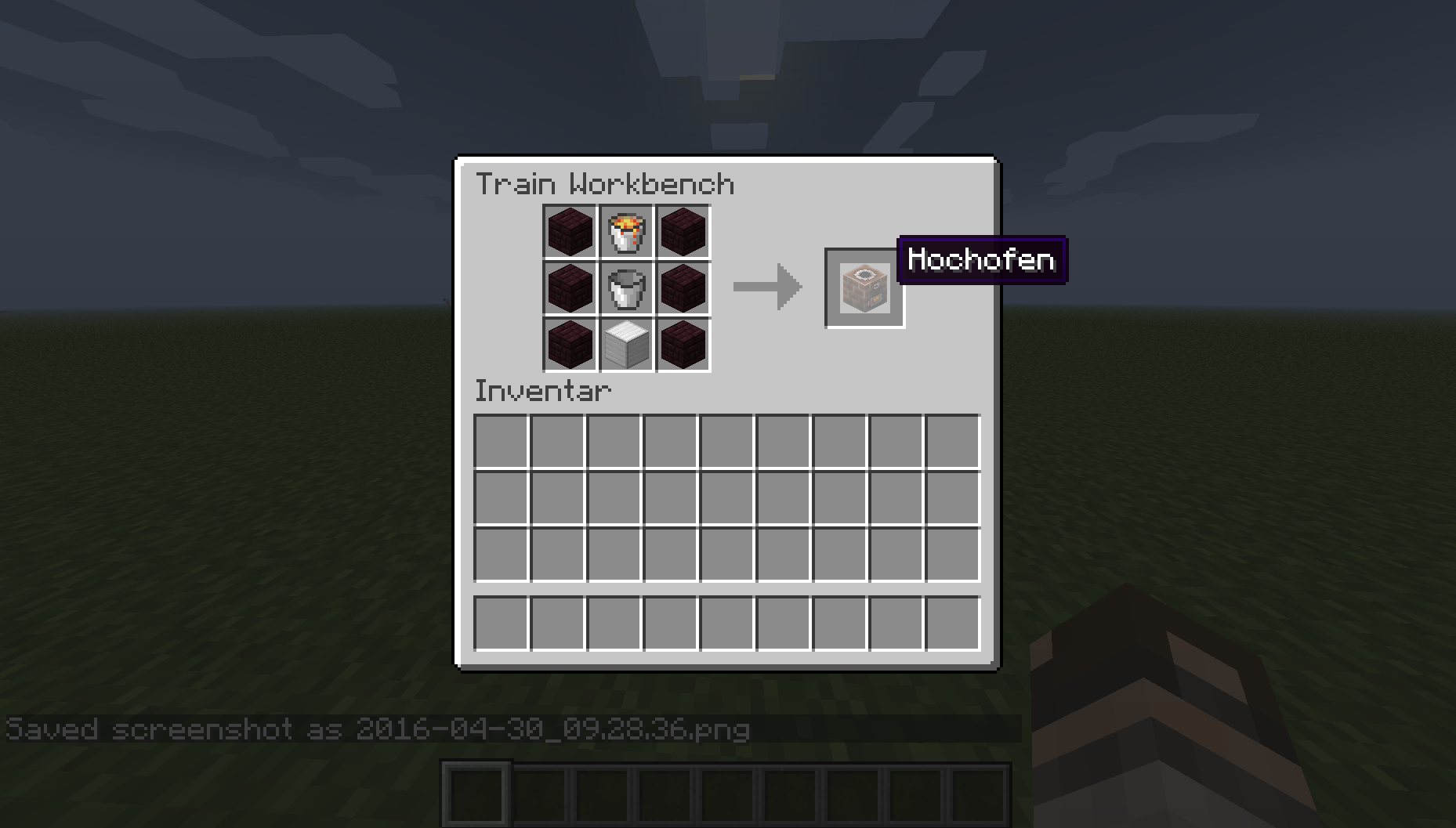 Wie macht man einen Hochofen im Traincraftmod in Minecraft ...
