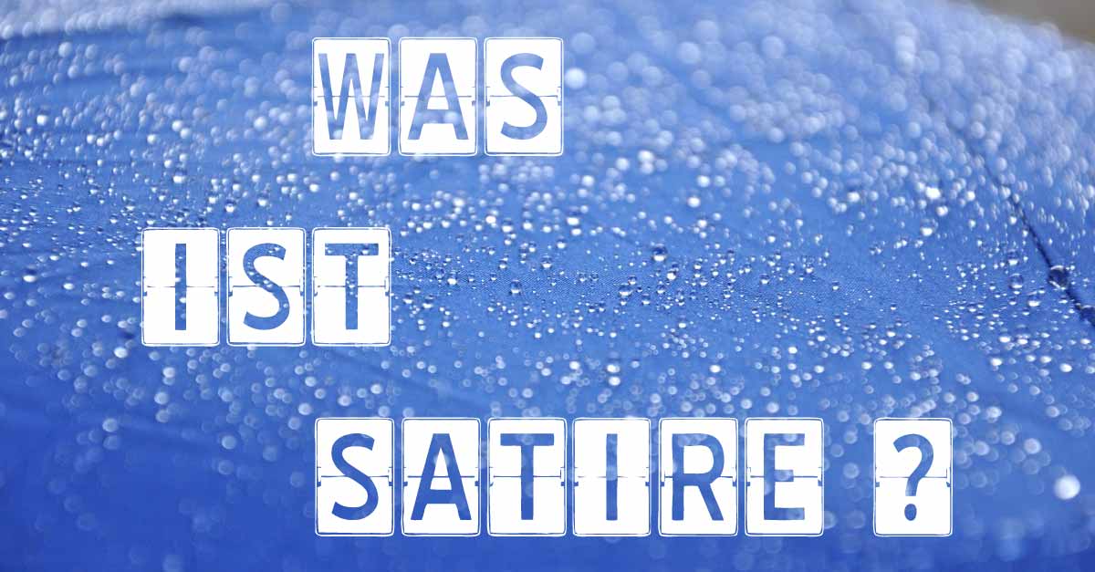 Was ist eine Satire? (Deutsch)