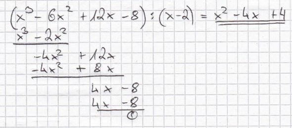 - (Schule, Mathe, polynomdivision)
