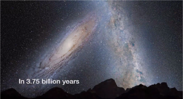 In circa 3,75 Milliarden Jahren... - (Natur, Weltall, Weltraum)