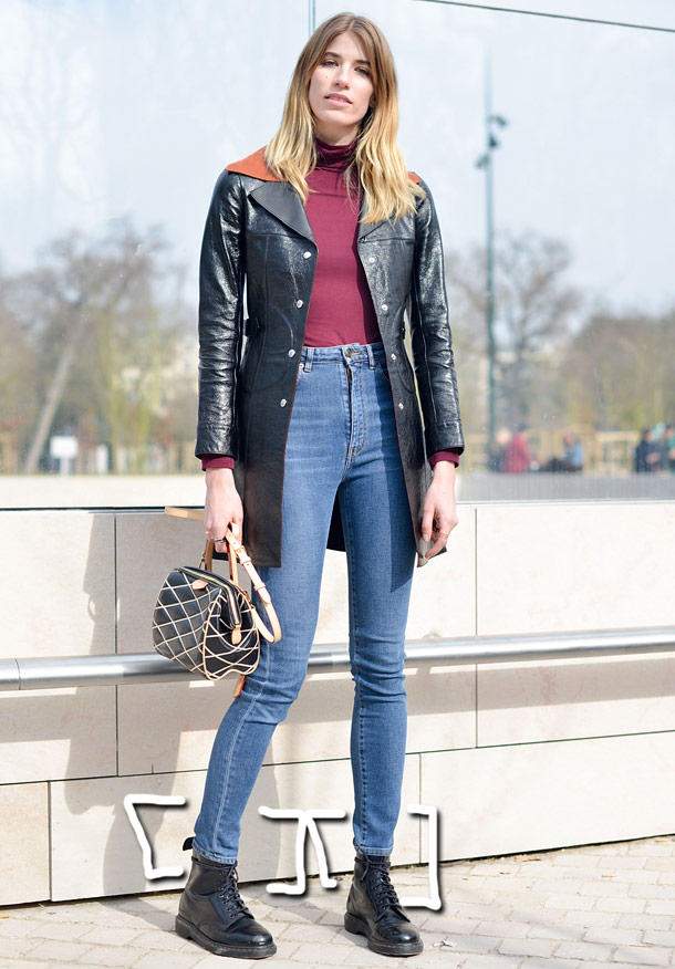 Wieso ziehen sich Frauen immer die Hose so hoch? (Jeans)
