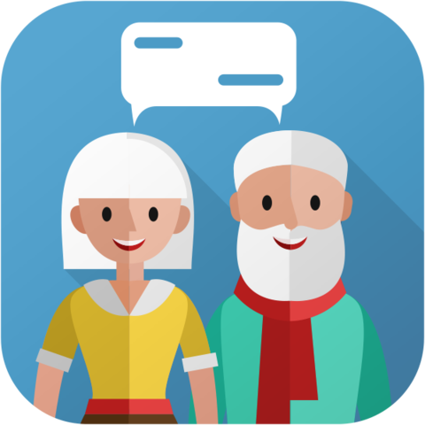 Seniorenchat App - (Einsamkeit, Senioren, alte Menschen)
