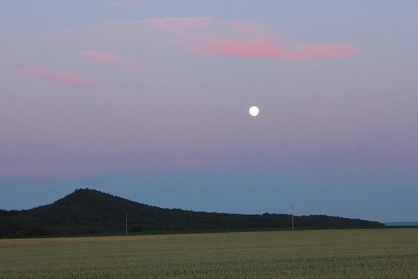 Mondaufgang - (Fotografie, Mond, Sternenhimmel)