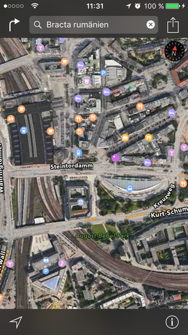 Endhaltestelle der Linienbusse  - (Hamburg, Hauptbahnhof, Mitfahrgelegenheit)