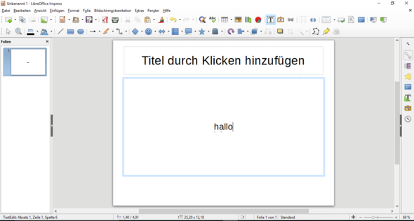 Libre Office Impress Schriftfarbe Andern Ubuntu Libre Office