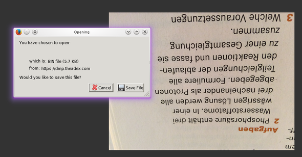 Rätselhaftes Popup und Text am Kopf - (Schule, Mathematik, Physik)