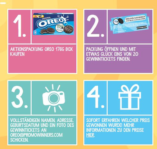 - (essen, Oreo)