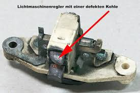 alte Kohlen  - (Mercedes Benz, Lichtmaschine)