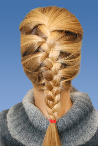 Französischer Zopf - (Schule, Frisur, lange Haare)