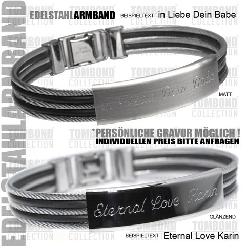Armbänder zum gravieren! Für jeden eins! Namen tauschen? - (Freunde, Geburtstag)