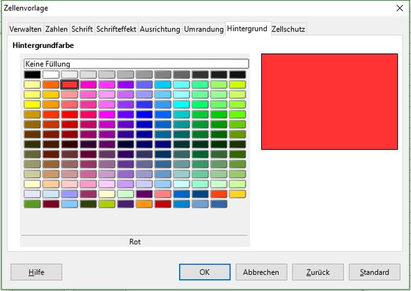 Bedingte Fomatierung - (libreoffice, Calc, bedingte-formatierung)