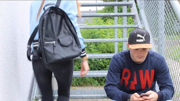 hier der rucksack - (kaufen, Rucksack)