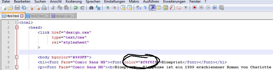 CSS-Datei in HTML einbinden (warum klappt es nicht)? (Computer)