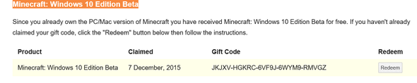 Denn code da - (Minecraft, Computerspiele, Windows 10)