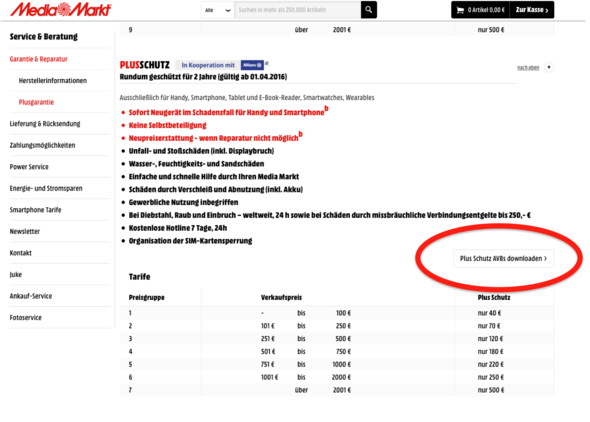 Wo Kann Ich Die Avb Fur Den Mediamarkt Allianz Plusschutz Finden Versicherung Macbook Media Markt