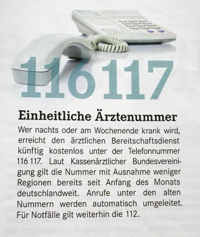 Notruf - (Gesundheit, Freundin, Tabletten)