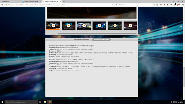 - (PC-Spiele, Need-for-Speed, Funktioniert nicht)