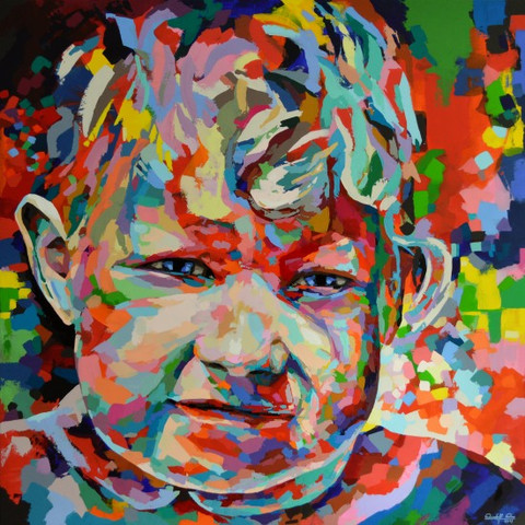 Acrylmalerei Spachteln Painting Acrylic With Spatula Tutorial