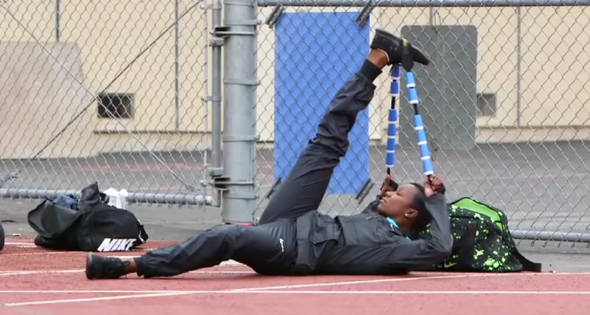 Carmelita Jeter - (dehnen, Sprint)