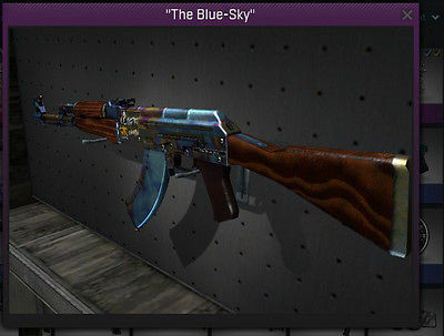 - (csgo, Ak-47 Case Hardened)