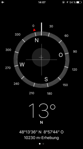 Kompass - (Handy, Apple, iPhone)