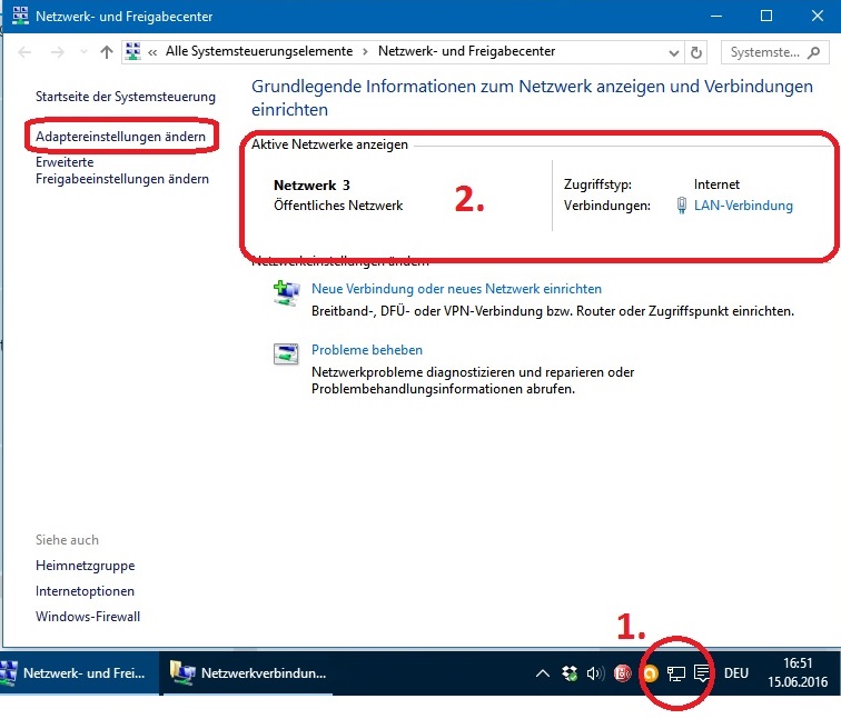 LanKabel wird plötzlich unter Windows 10 nicht mehr erkannt?