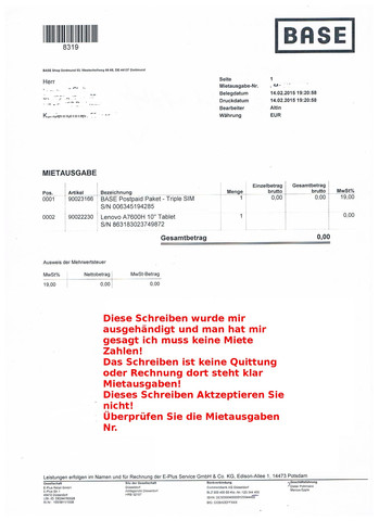 - (Handy, Handyvertrag, Tarife)