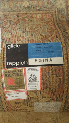 Daten - (Teppich, Flohmarkt)