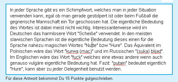 Was Meinen Franzosen Mit Putin Schule Sprache Lehrer