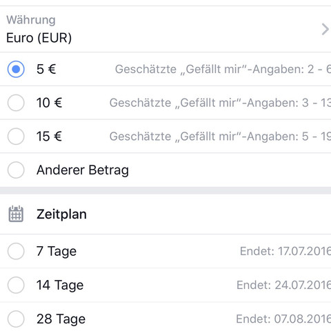 Likes für Geld - (Facebook, Seite)