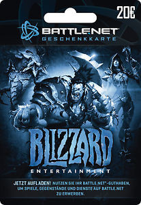 Wie kann ich Blizzard Guthaben aufladen?