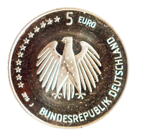 5 Euro Polymer Munze Planet Erde Ohne Kunststoff Ring Fehlpragung Polymere