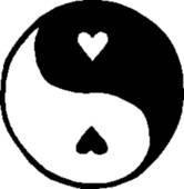 Yin & Yang - (Kostüm, Karneval, Gegensätze)
