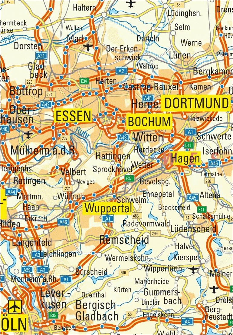 Straßenatlas bzw. Straßenkarte lesen lernen? (Wissen) Straßenatlas bzw. Straßenkarte lesen lernen? (Wissen)