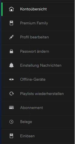 Ganz unten sollte bei dir die Option "Einlösen" zu sehen sein. - (Spotify, premium)