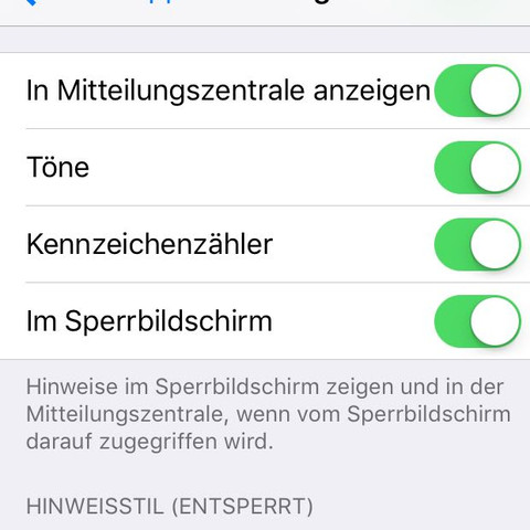 "Im sperrbildschirm" - (Handy, Technik, iPhone)